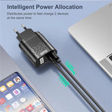 USLION 65W GaN Charger USB C PD KR Plugs Fast Charging GaN Charger Phone Quick Charging Type C For IPhone Korean Specification