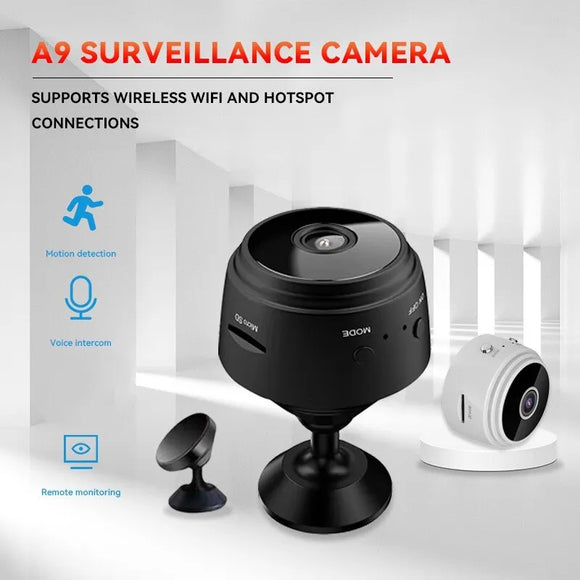 A9 WiFi Mini Camera Wireless Video Recorder Voice Recorder Security Monitoring Camera Smart Home For Infants And Pets